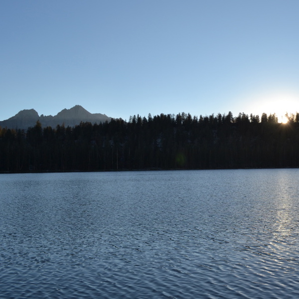 Morain Lake Sunset