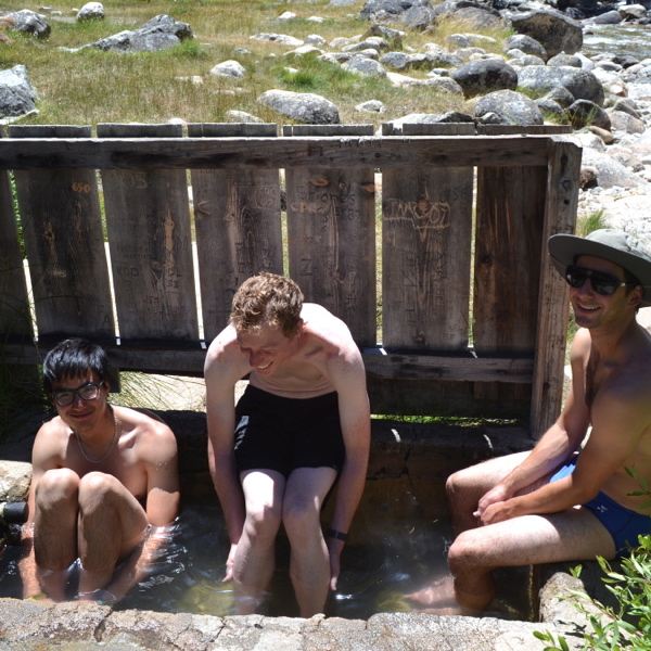 Kern River hot spring