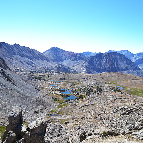 Southern view from Pinchot Pass