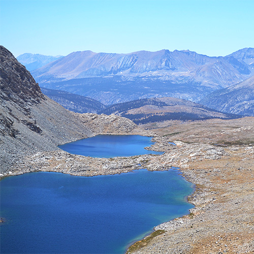 Lakes near Forester Pass