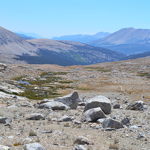 South of Forester Pass
