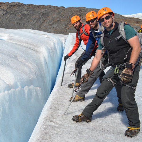 Crevasse on Grey Glacier