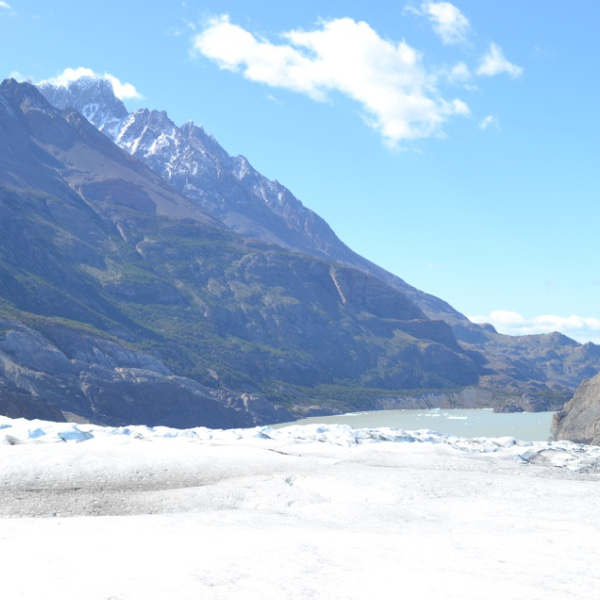 Grey Lake from Grey Glacier