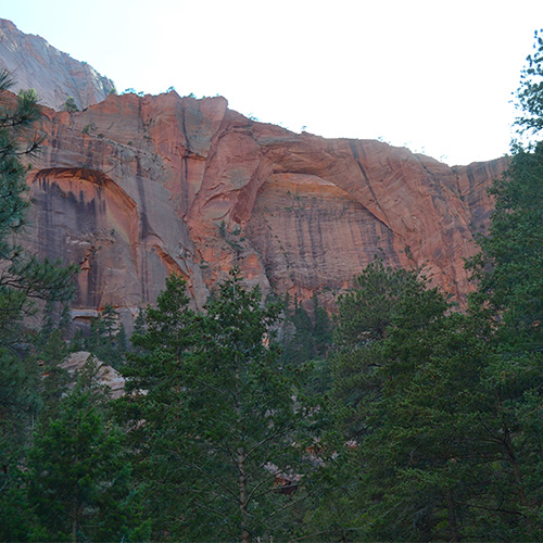 Kolob Arch from viewpoint
